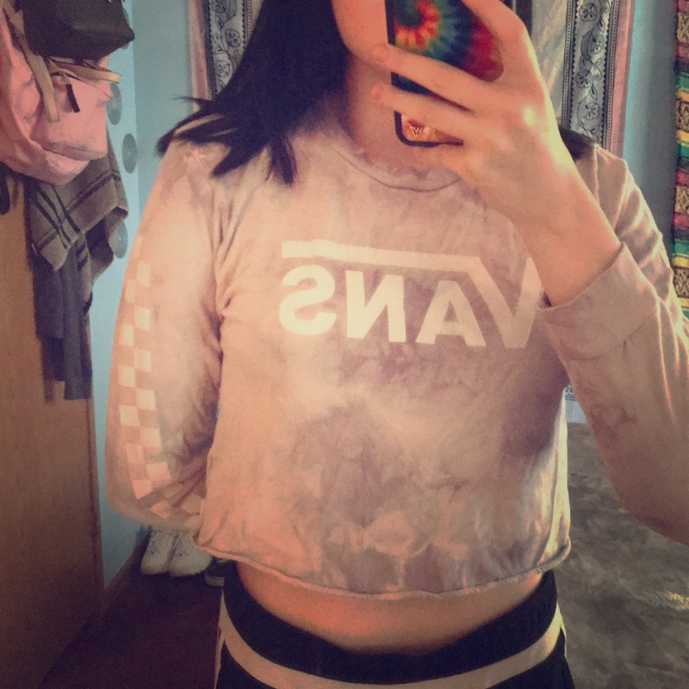 Vans cropped long sleeve